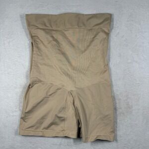 Cacique The Slimmer Ultra High-Waist Short Shapewear Beige Plus Size 22/24